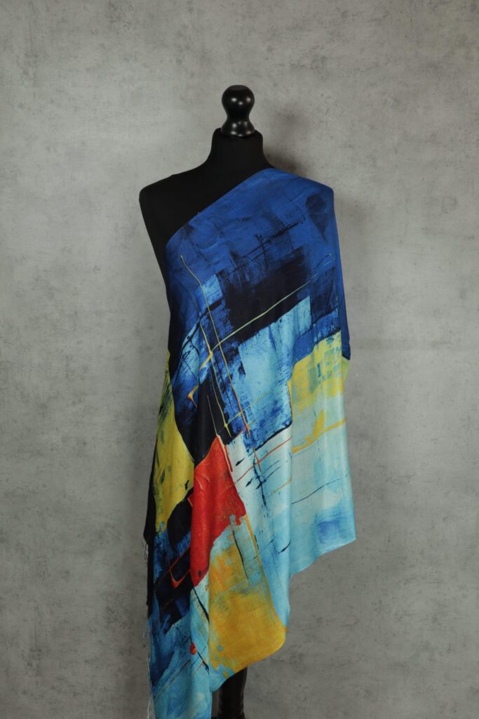 Echo Silk Scarf