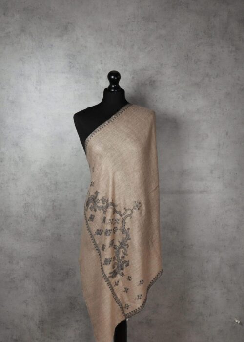 Jaal – Patterned Detailing Pashmina