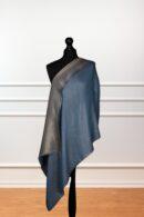 Moonlight-Glow-Stole-Indigo85-15-has-golden-threads-from-one-side-scaled-130x195