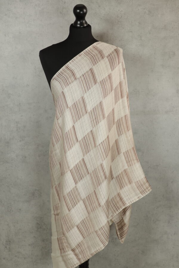 Artisan Grid Scarf - Image 3