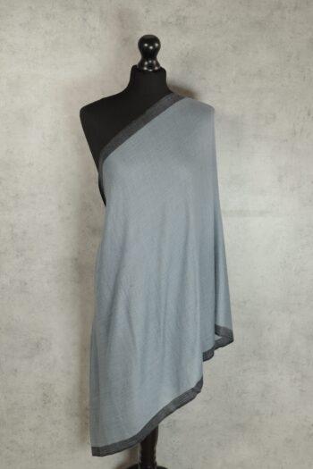 Silk Line Mirage Scarf - Charcoal