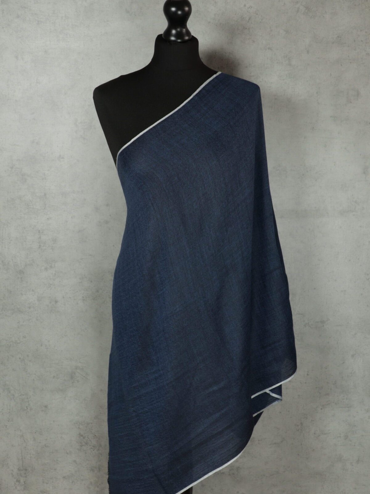 Noir Chevron Scarf