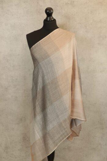 Heritage Grid Scarf - Dark Grey