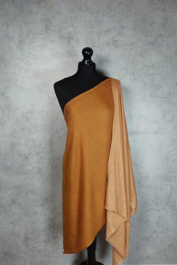 Ombre Mist Scarf - Gold & Beige