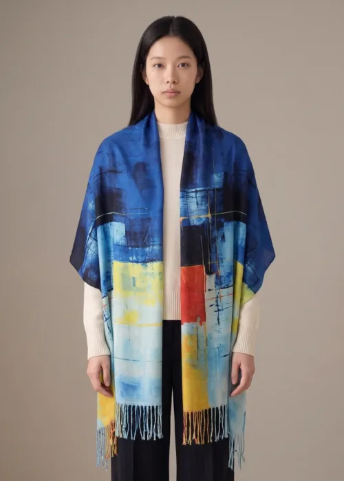 Echo Silk Scarf