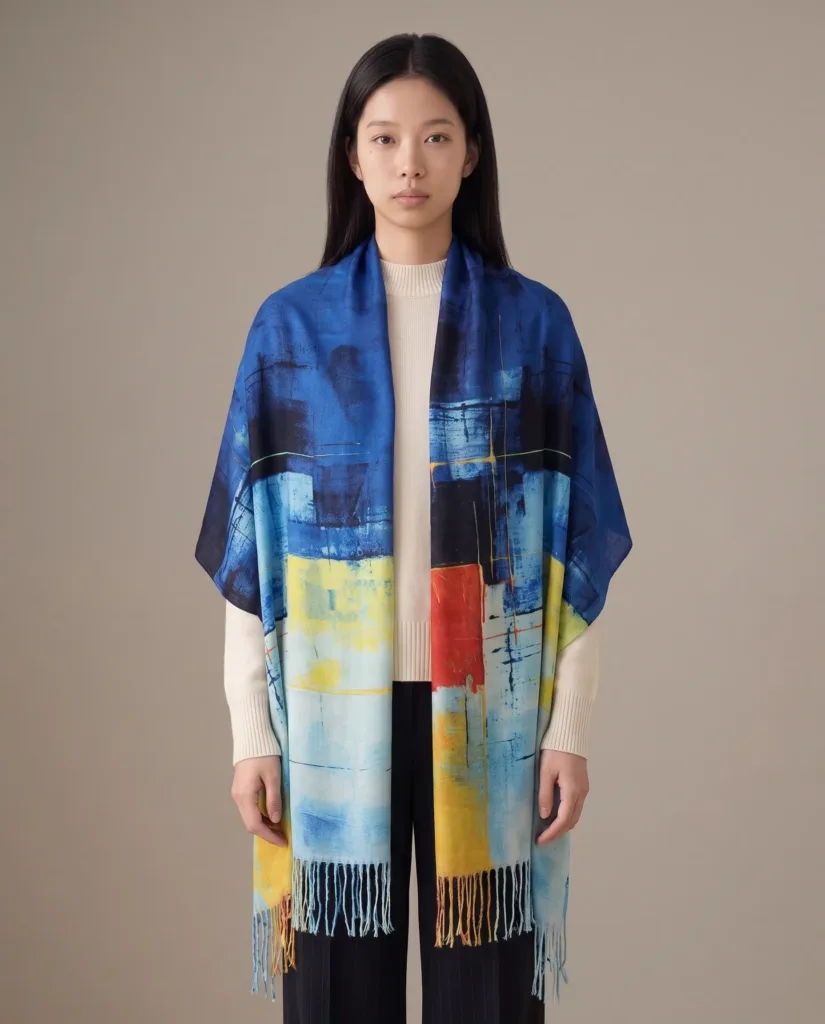 Echo Silk Scarf