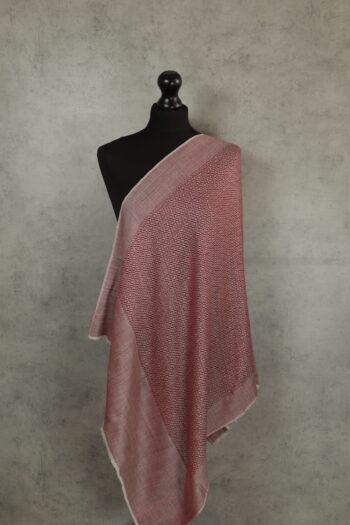 Diamond Veil Scarf - Red