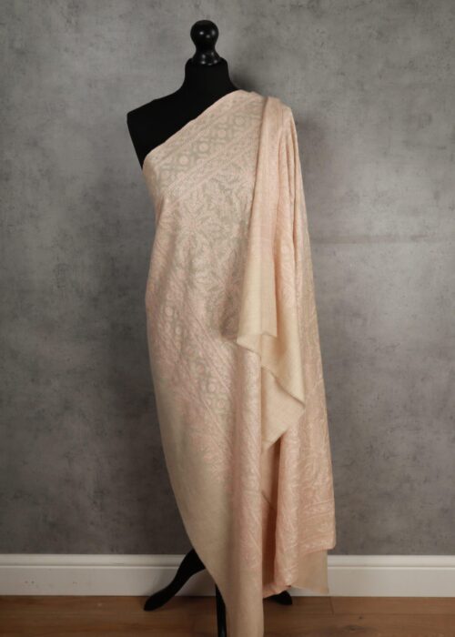 Chand-e-Dastak Handmade Pashmina Shawl