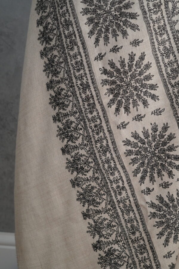Shalimar Twilight Handmade Shawl - Image 5