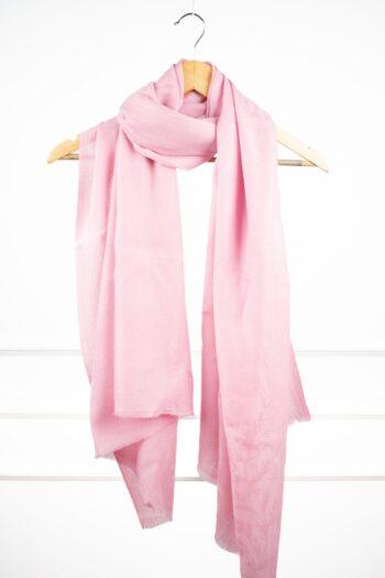 Woven Verses Scarf - Baby Pink