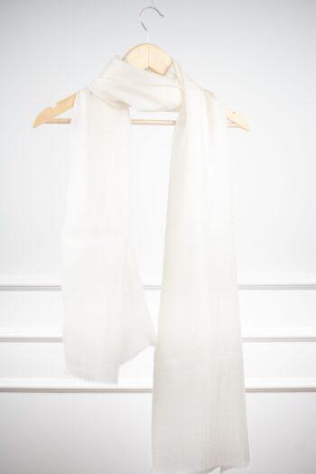 Feel The Air Scarf - White