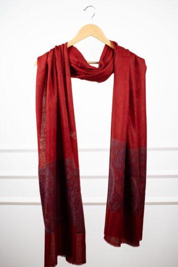 VibrantFrame Scarf - Red