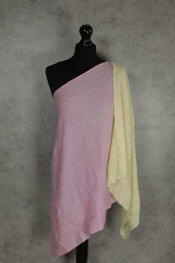 Ombre Mist Scarf - Pink & Yellow