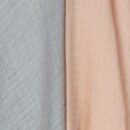 Ombre Mist Stole - Peach & Grey