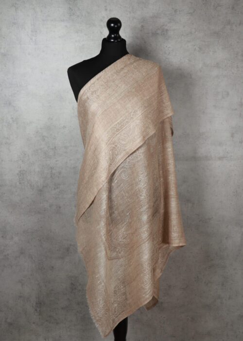 Jacquard Handwoven Cashmere Shawl