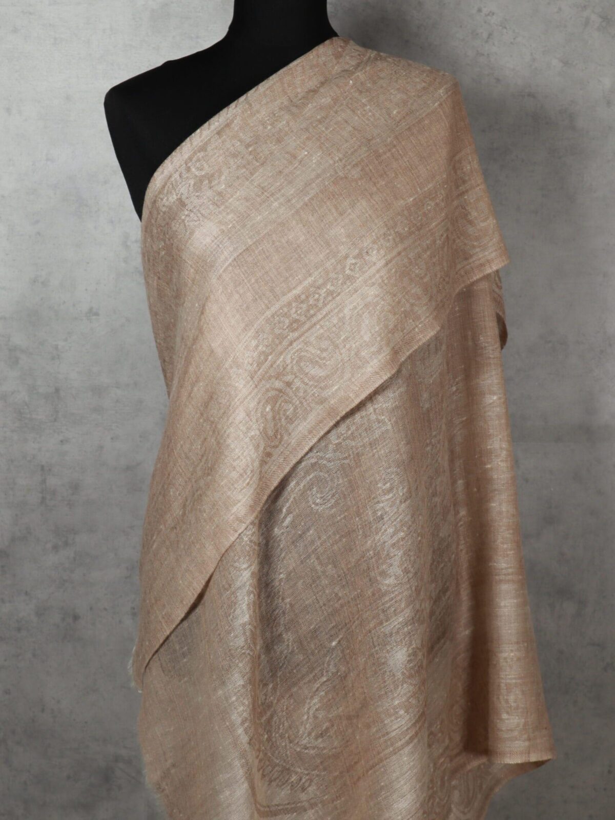Jacquard Handwoven Cashmere Shawl