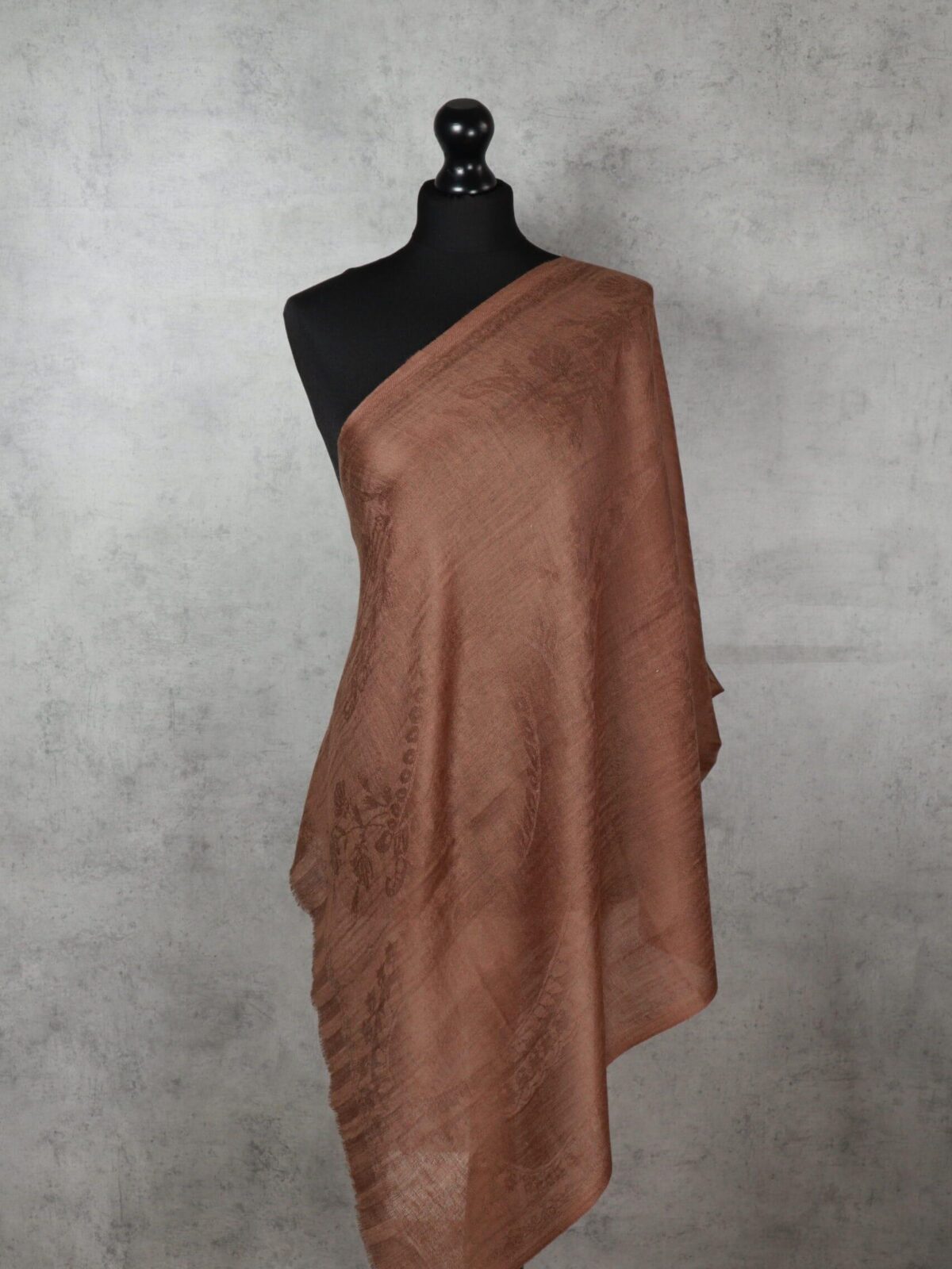Jacquard Cashmere Scarf