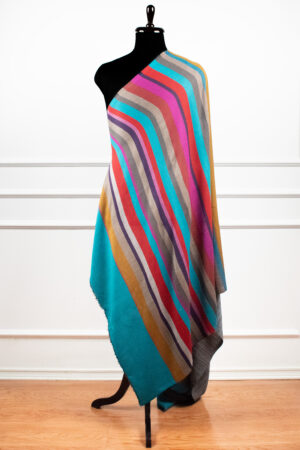 Reversible Stripes Shawls