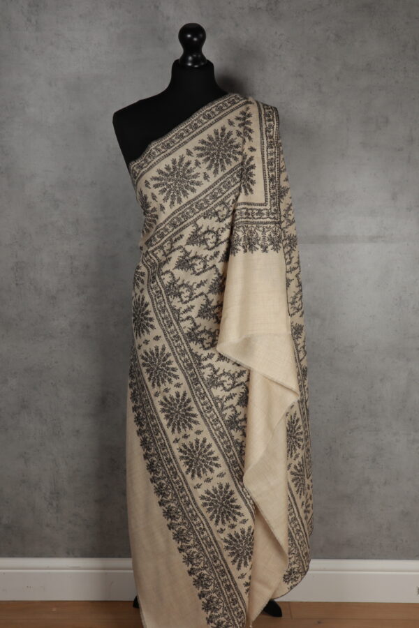 Shalimar Twilight Handmade Shawl - Image 6