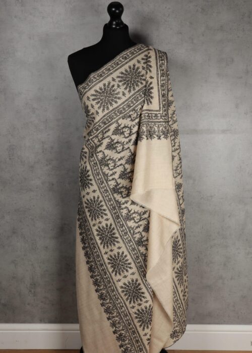 Shalimar Twilight Handmade Kashmiri Pashmina Shawl