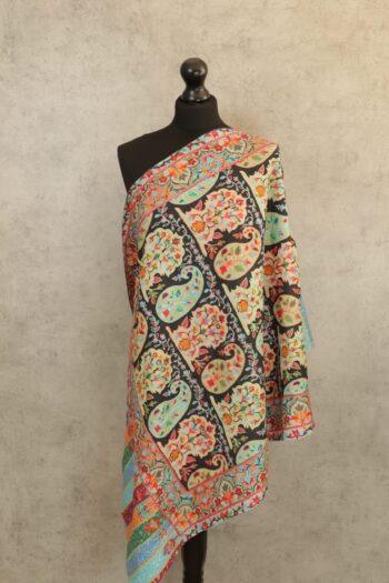 Royal Crest Scarf - Black