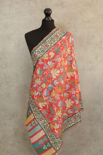 Royal Crest Scarf - Red