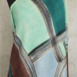 Painted Dream Scarf - Turqoise & Brown