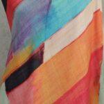 Floral Palette Scarf - Brush Paint