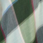 Mosaic Frame Scarf - BabyBlue&Green