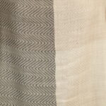 Harmony Weave Scarf - Beige&Black
