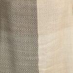 Harmony Weave Scarf - Beige&Black