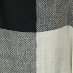 Harmony Weave Scarf - Black&White