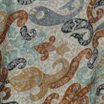 Royal Crest Scarf - Brown & Mint