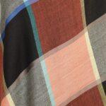 Mosaic Frame Scarf - coral