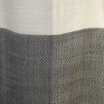 Harmony Weave Scarf - Ivory&BabyBlue