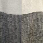 Harmony Weave Scarf - Ivory&BabyBlue