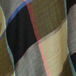 Mosaic Frame Scarf - Olive