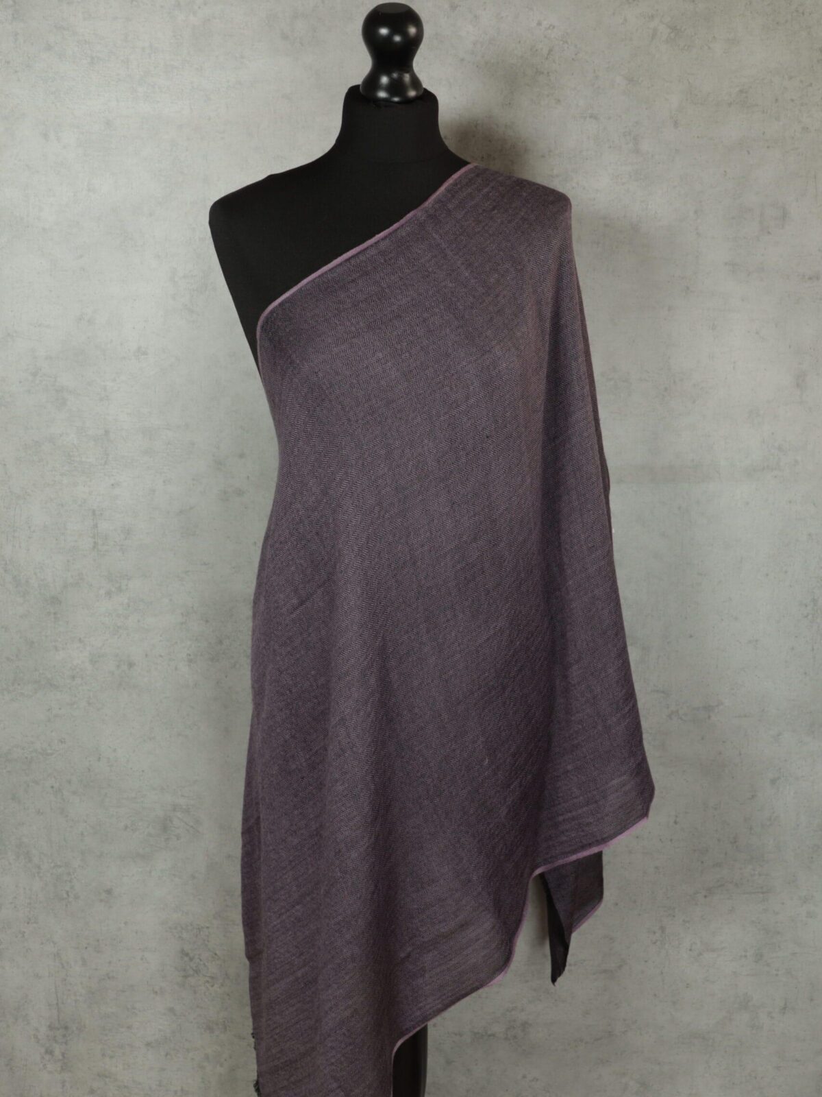 Noir Chevron Scarf