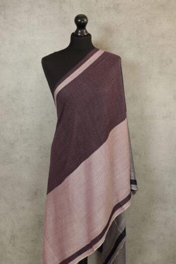 Harmony Weave Scarf - Purple&Blue