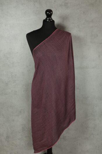 Noir Chevron Scarf - Berry