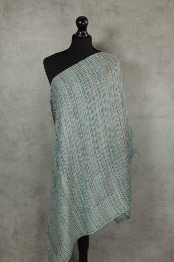 KhadiMuse Luxe Scarf - Sky