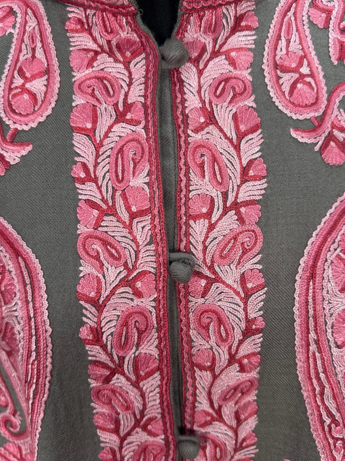 The Nishat Rouge Kashmiri Short Woollen Jacket