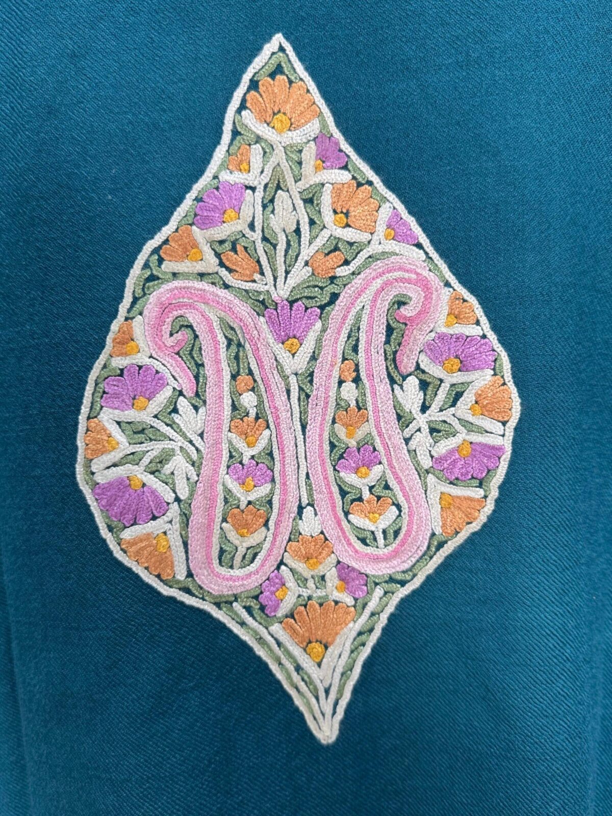 The Verinag Bloom Kashmiri Long Woollen Jacket