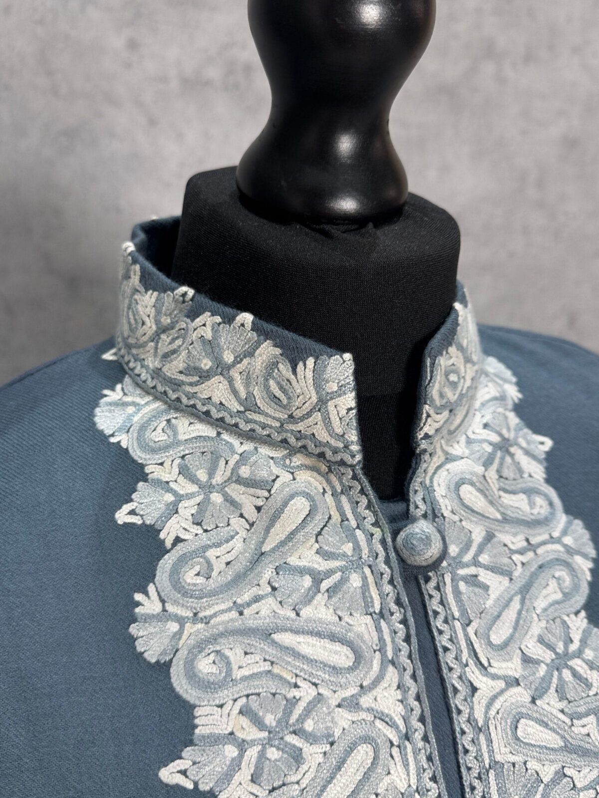 The Lidder Mist Kashmiri Short Woollen Jacket