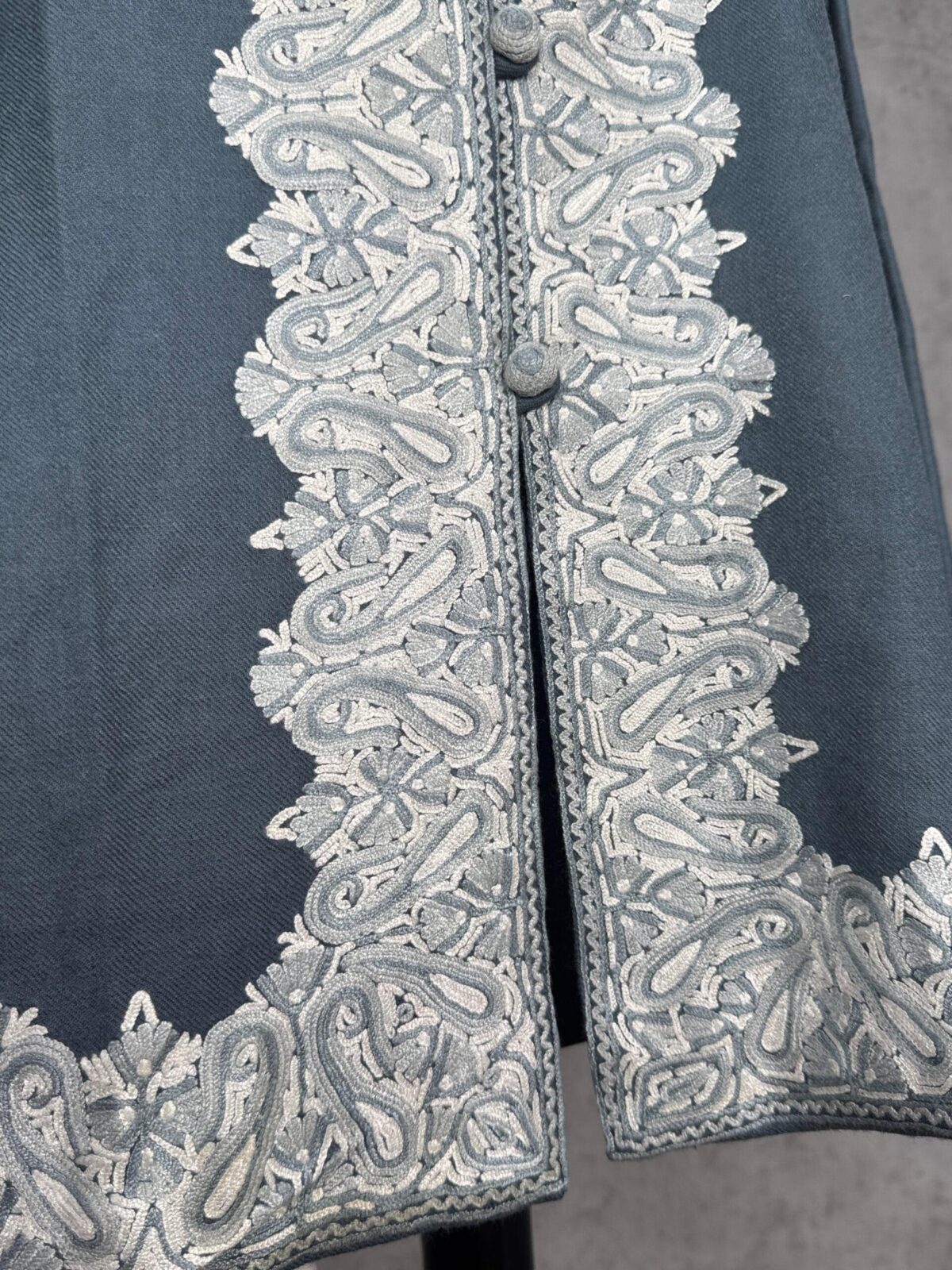 The Lidder Mist Kashmiri Short Woollen Jacket