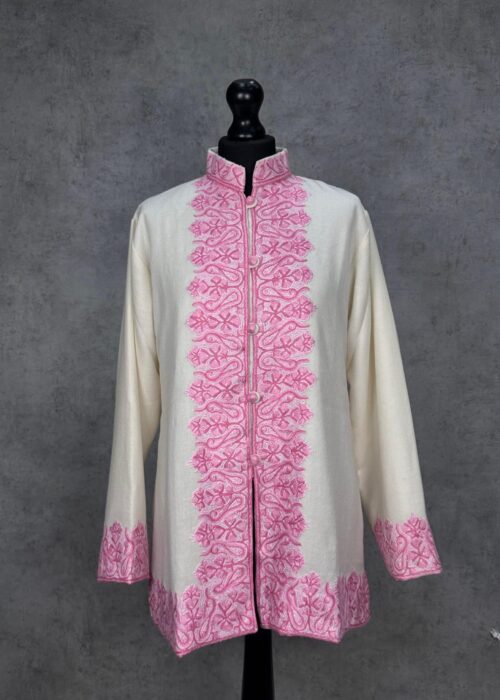 The Gurez Dawn Kashmiri Short Woollen Jacket