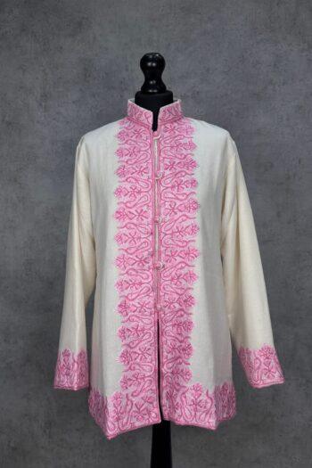 The Gurez Dawn Kashmiri Short Woollen Jacket