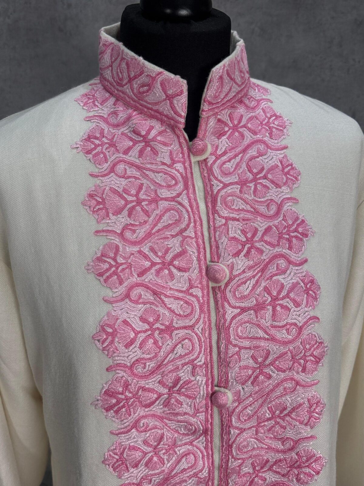 The Gurez Dawn Kashmiri Short Woollen Jacket