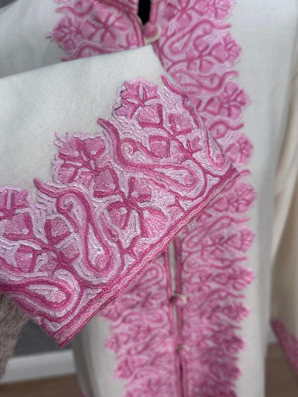 The Gurez Dawn Kashmiri Short Woollen Jacket