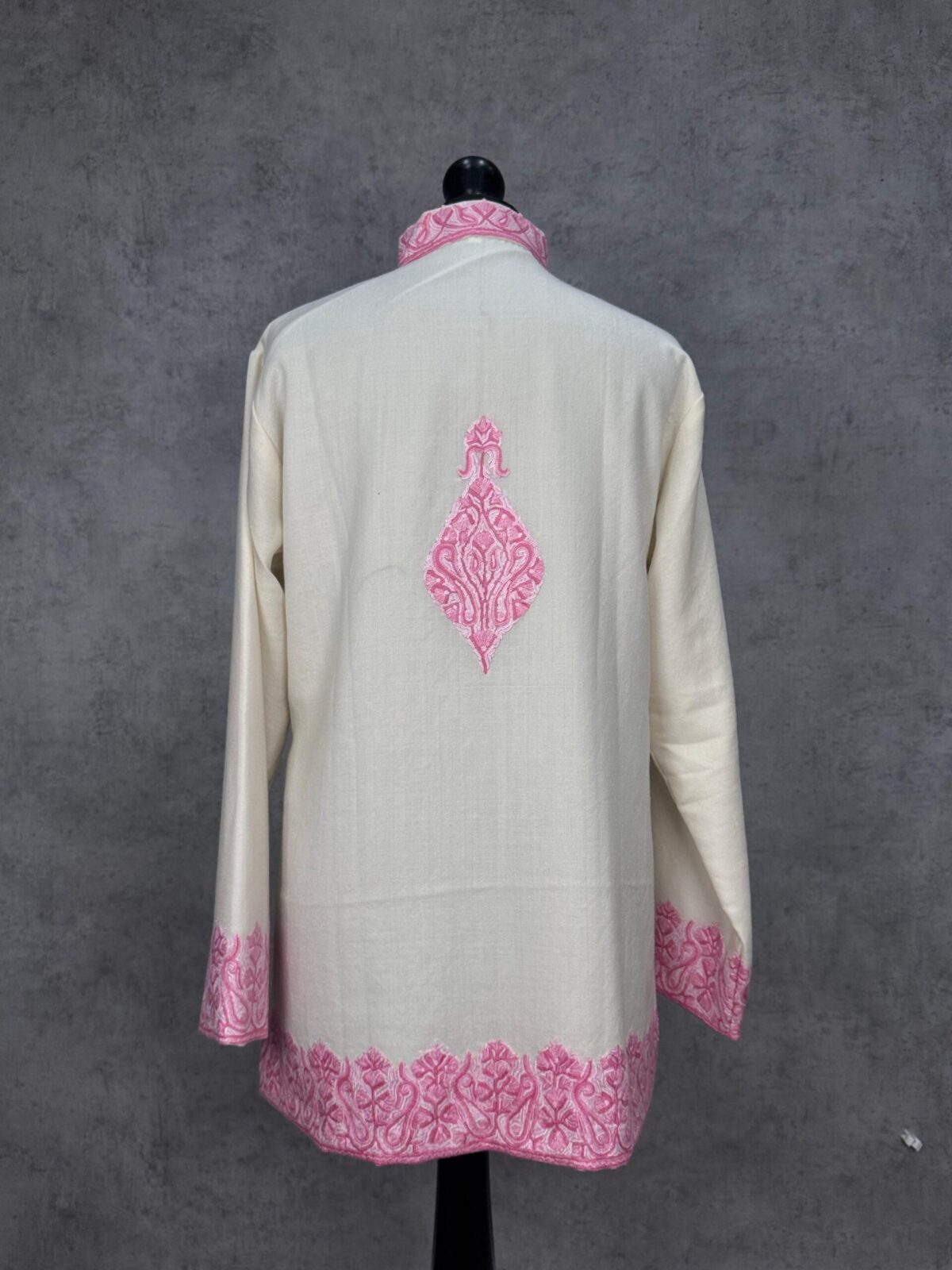 The Gurez Dawn Kashmiri Short Woollen Jacket